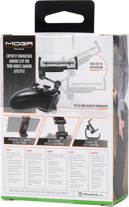 Produktbild PowerA MOGA Mobile Gaming-Clip 2.0 für kabellose Xbox-Controller (Xbox Series S)