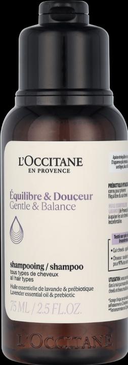 Image du produit L'Occitane Shampooing doux et équilibré (75 ml, Shampoing liquide)