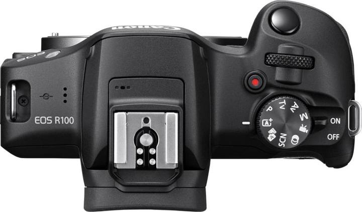 Actual product image Canon R100 (18 - 45 mm, 24 Mpx, APS-C / DX)