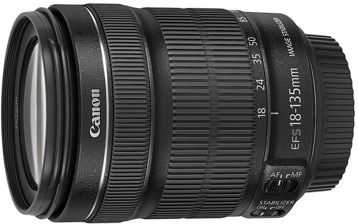 Produktbild Canon EF-S 18-135mm, f/3.5-5.6 IS - Import (Canon EF-S, APS-C / DX)