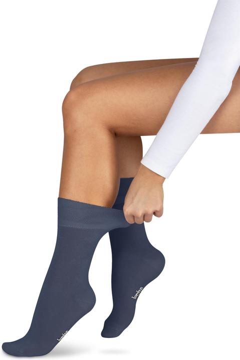 Immagine prodotto Normani 6 paia di calzini di salute di bambù classici (confezione da 6, 43 - 46)