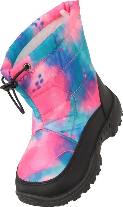 Actual product image Mountain Warehouse Toddler Caribou Adaptive Tie Dye Snow Boots (23)