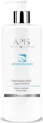 Actual product image Apis Natural Cosmetics Hydro Balance Moisturising Toner nawilżający tonik z algami morskimi 500ml (Tonic water, 500 ml)