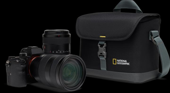 Immagine prodotto National Geographic Borsa per fotocamera media nera (Borsa a tracolla per fotocamera, 6.25 l)