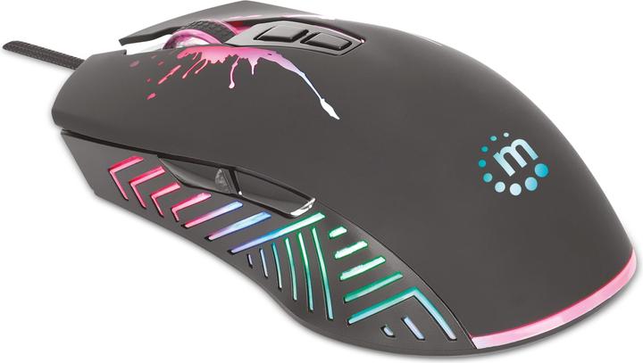 Produktbild Manhattan RGB LED Optische USB-Gaming-Maus (Kabelgebunden)