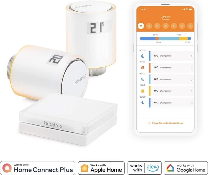 Produktbild Netatmo Smarte Heizkörperthermostate Starterpaket