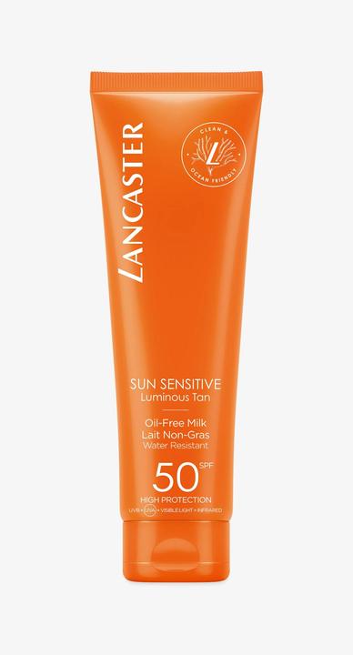 Actual product image Lancaster Clean Sun Sensitive Oil Free (Suntan lotion, SPF 50, 150 ml, 192 g)