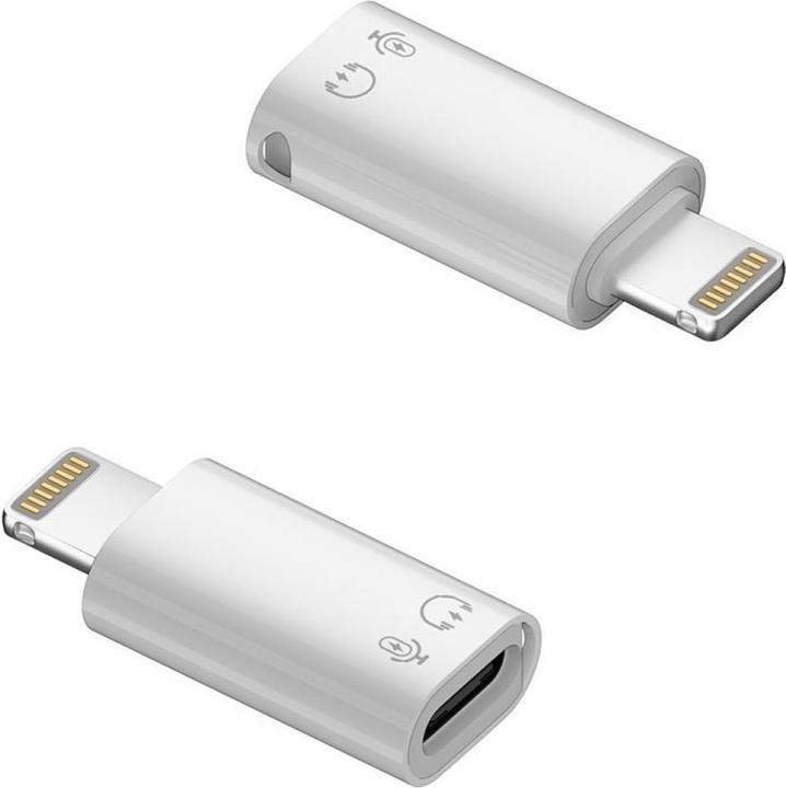 PowerGuard Lightning USB-C Headphone Adapter Charge & Data OTG (Lightning, USB Typ C)