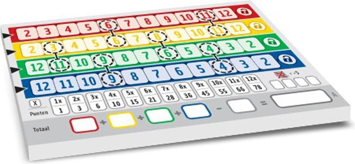 Actual product image White Goblin Qwixx Uitbreiding - Connected