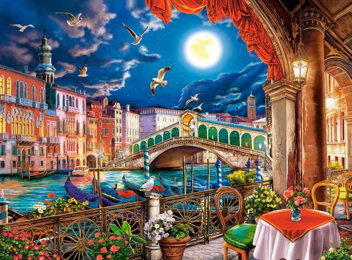 Immagine prodotto Castorland Puzzle 2000 pezzi Notte romantica a Venezia (2000 pezzi)