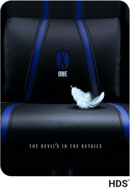 Productafbeelding Diablo Gaming stoel X-One 2.0 Gaming Chair Normaal, Zwart-blauw