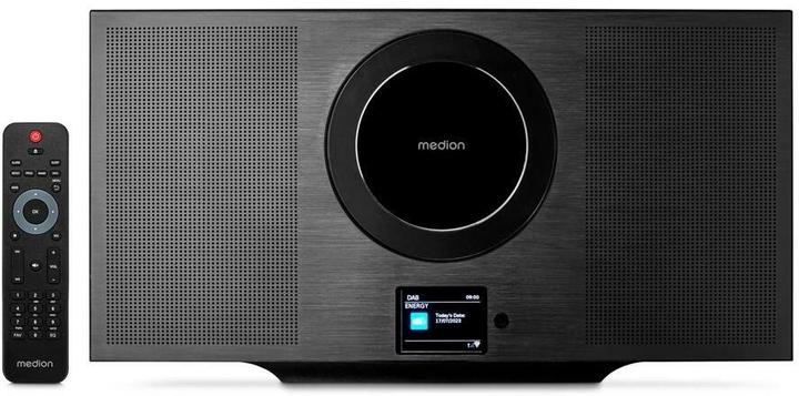 Produktbild Medion Stereoanlage P66348 Schwarz (CD Player, Bluetooth, Spotify Connect, 2x 10 W)