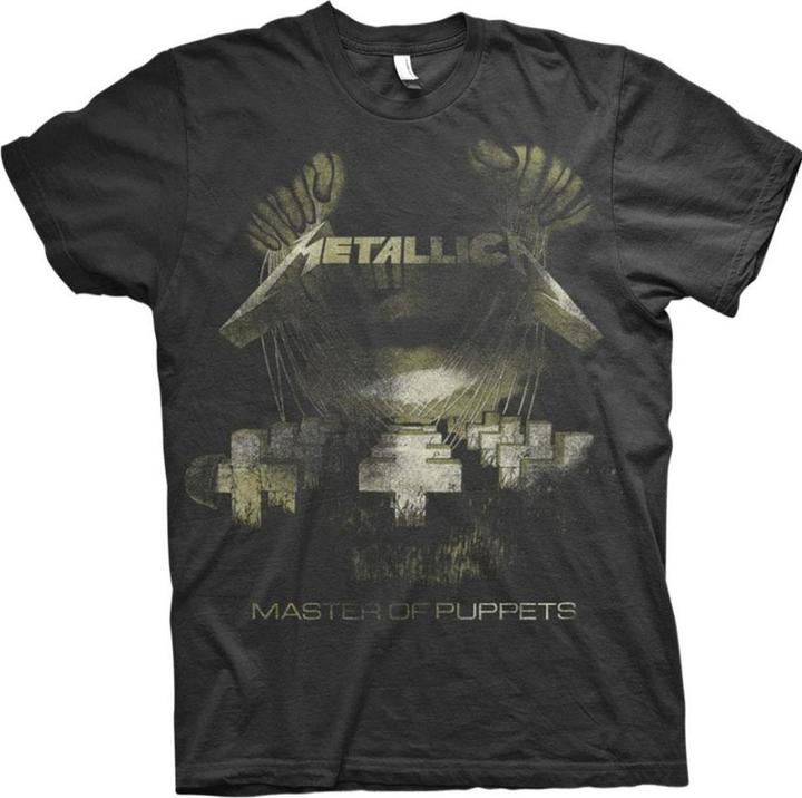 Metallica Master Of Puppets Distressed TShirt