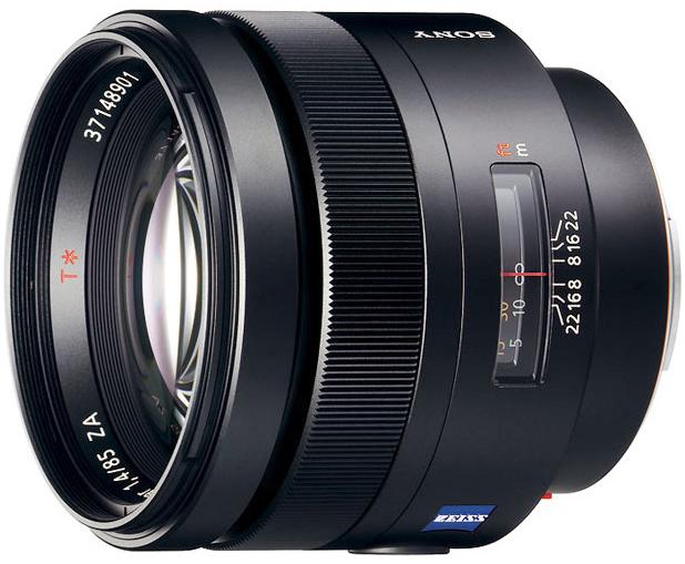 Produktbild Sony 85mm f/1.4 ZA Zeiss Planar T*, Full Frame A-Mount (Sony A, Vollformat)