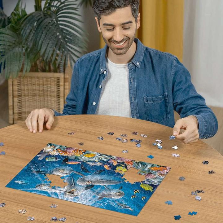 Produktbild Ravensburger Delfine im Korallenriff (500 Teile)
