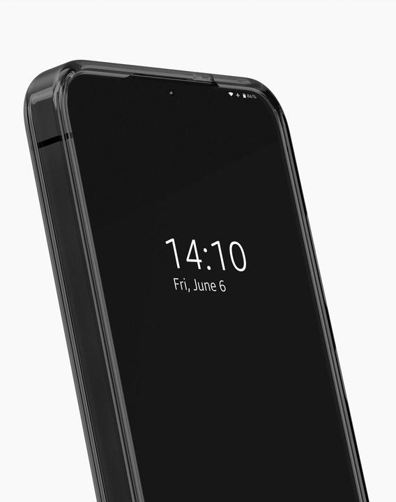 Actual product image iDeal Of Sweden Galaxy S24/S25 Clear Case Magsafe - Tinted Black (Samsung Galaxy S25, Samsung Galaxy S24+)