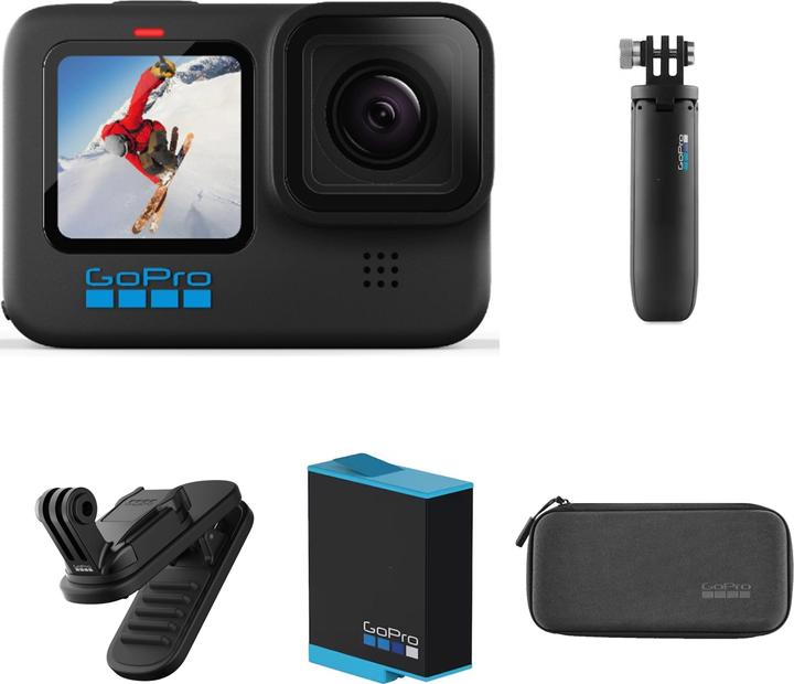 Produktbild GoPro Hero10 Accessory Bundle (60p, WLAN, Bluetooth)