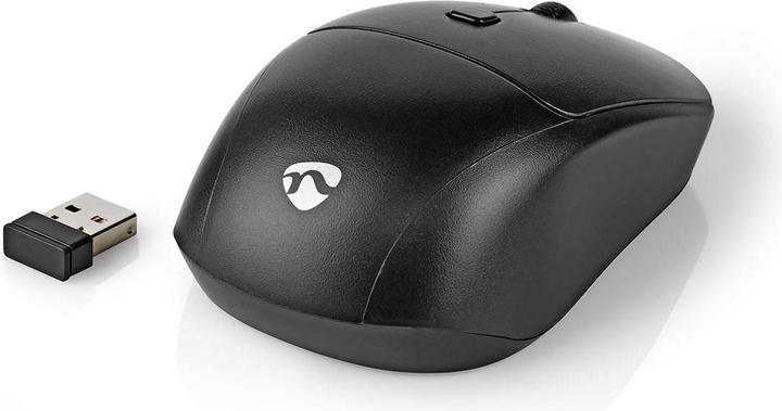 Image du produit Nedis KBMCW100BKDE Kit souris et clavier sans fil Connexion souris et clavier : USB 800 / 1200 / 160 (DE, Sans fil, Filaire)