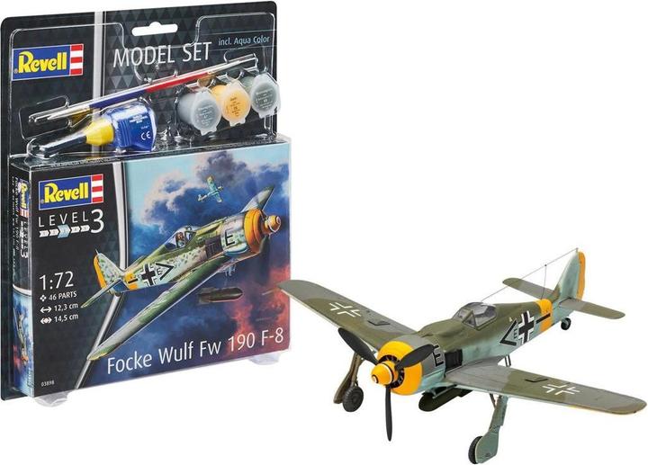 Produktbild Revell Model Set Focke Wulf Fw 190 F-8 Torpedojäger
