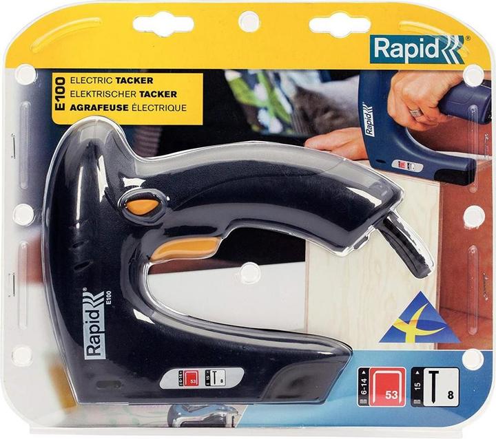Actual product image Rapid E100 electric tacker