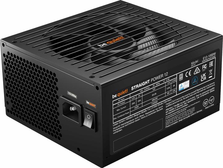 Actual product image be quiet! Straight Power 12 Platinum (1000 W)