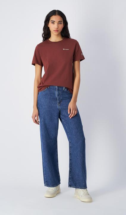 Image du produit Champion Koszulka damska SS Tee brązowa 117535 MS524 L (L)