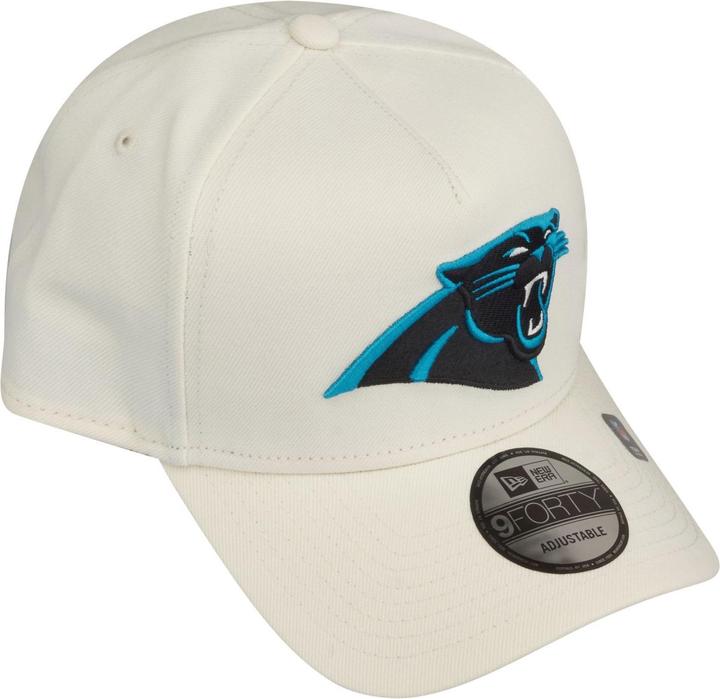 Actual product image New Era 9Forty A-Frame Cap - Carolina Panthers chrome white (One size)