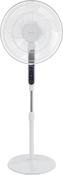 Nordic Home Home Standventilator mit Fernbedienung, 40 cm, niedriger Geräuschpegel, Temp