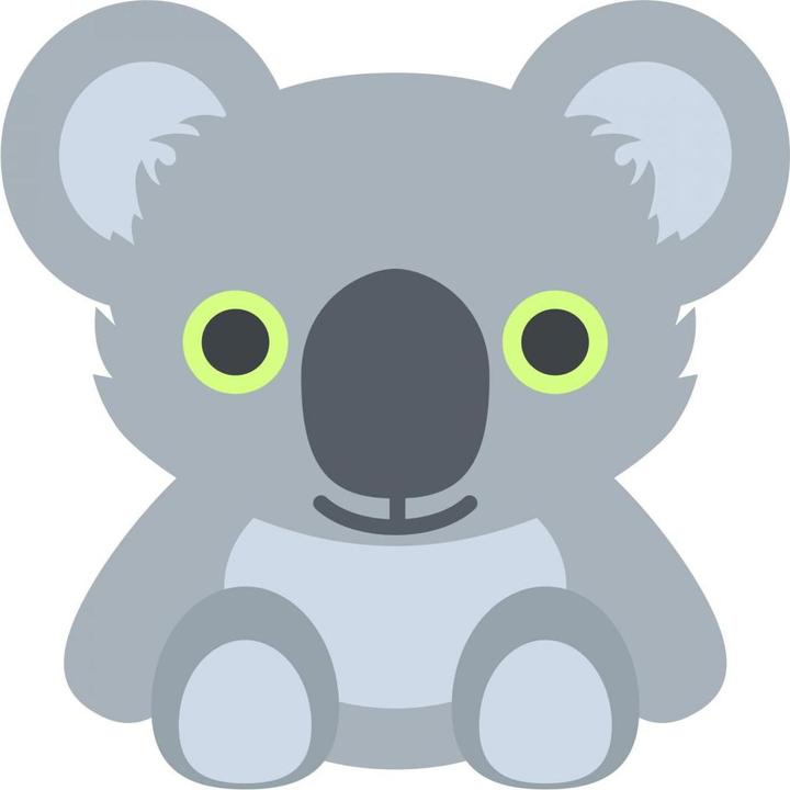 Produktbild Emojione Emoji Koala (60 x 60 cm)