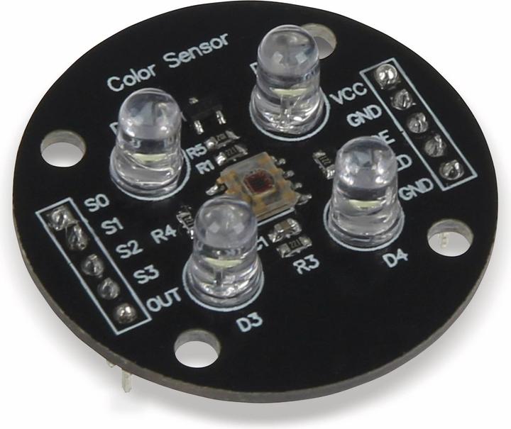 Produktbild Joy-it Arduino Erweiterungs-Platine Farbsensor / Colorimeter TCS3200 Schwarz