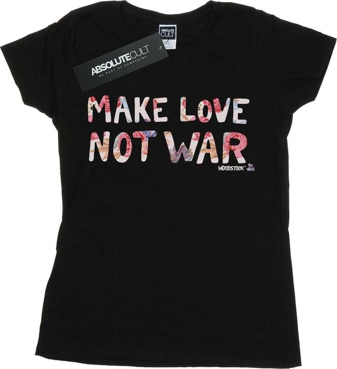 Produktbild Woodstock Make Love Not War Floral TShirt (M)