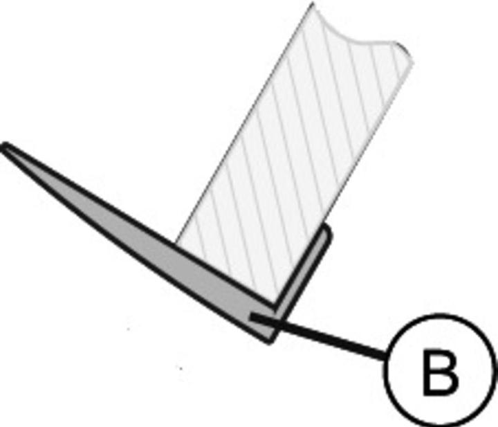 Produktbild OK-Line Halteprofil zu Buchstütze / Präsentationsregal Wall System (1 Stk.)