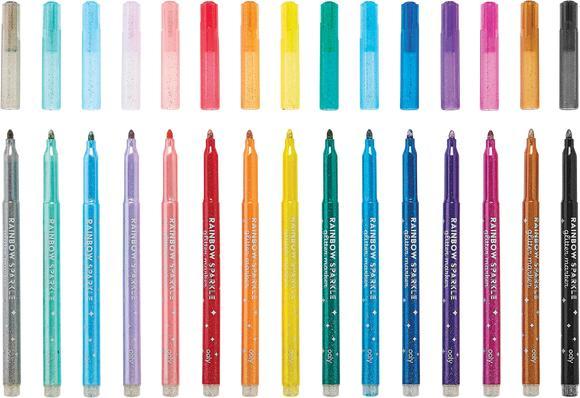 Produktbild Ooly Regenbogen-Glitzer-Marker (Mehrfarbig, 15 x)
