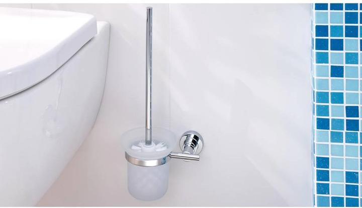 Produktbild tesa LUUP WC-Bürstengarnitur inkl. Klebelösung ohne Bohren