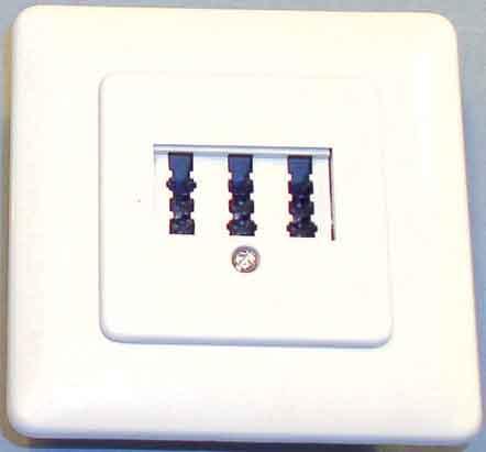 Actual product image E+P TAE connection socket