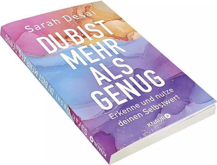 Actual product image Du bist mehr als genug (German, Sarah Desai, 2022)