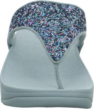 Actual product image Fitflop Lulu Multi Tonal Glitter Toe Post Sandals (39)