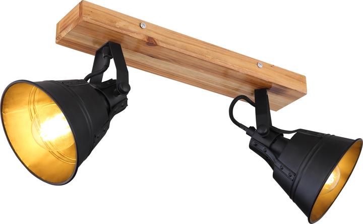 Produktbild Globo Strahler Günther braun 2xE27 (E27)