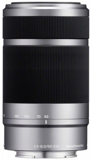 Image du produit Sony E 55-210mm f/4.5-6.3 OSS, E-Mount Silver (Sony E, APS-C / DX)