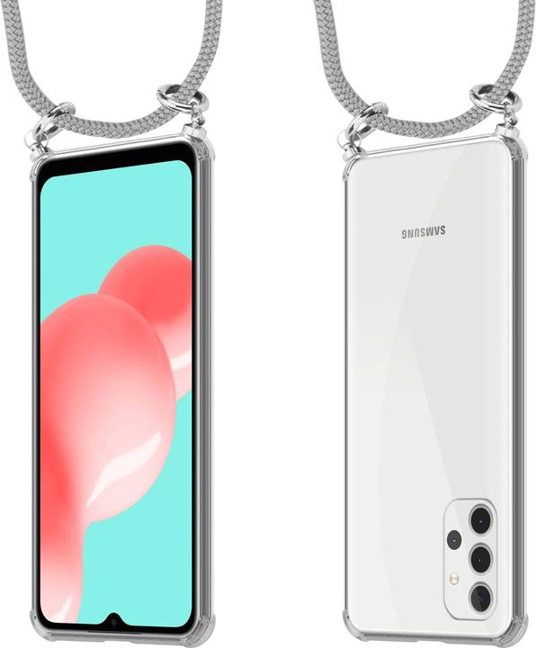 Produktbild Cadorabo TPU Handy Kette SILBER Cover