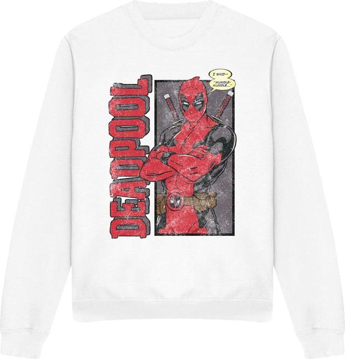 Immagine prodotto Deadpool I Said Mumble Felpa Adulto Unisex (L)