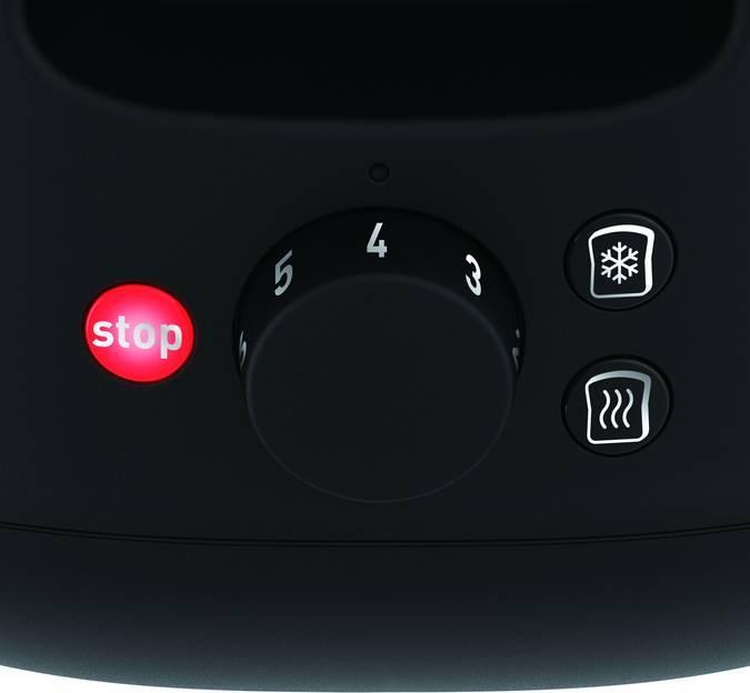 Produktbild Tefal TT340830 toaster 2 slice(s) Black, Stainless steel