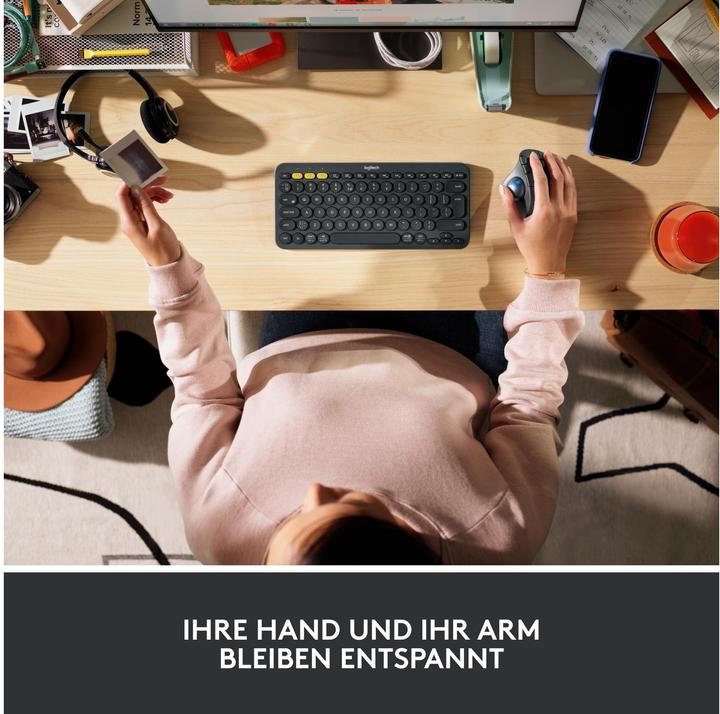 Actual product image Logitech Ergo M575 for Business (Wireless)