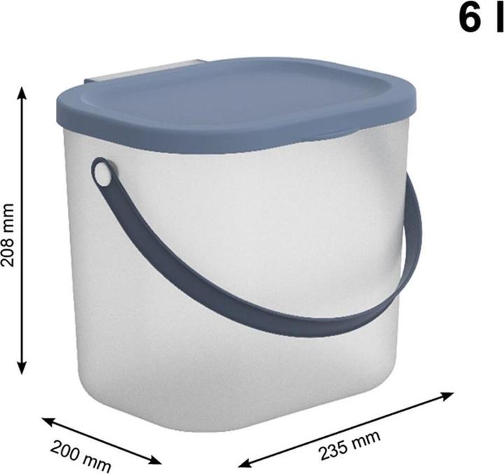 Immagine prodotto Rotho Albula (23,5 x 20 x 21 cm, 6 l)