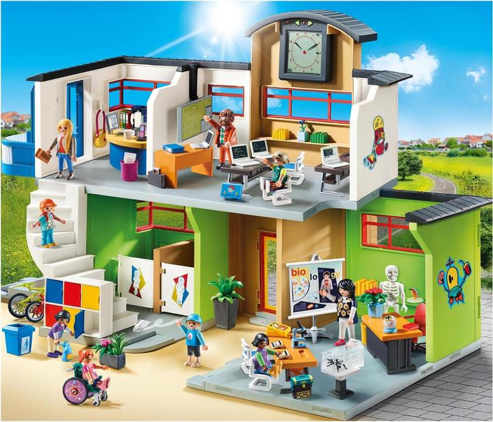 Actual product image Playmobil Large school with facilities (9453, Playmobil City Life)