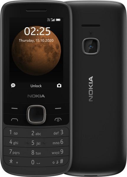 Produktbild Nokia GSM phone 225 4G black (2.40", 0.30 Mpx, 4G)