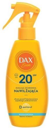 Actual product image Dax Sun Moisturizing Protective Emulsion Spray Spf20 200ml (Sun spray, SPF 20, 200 ml)