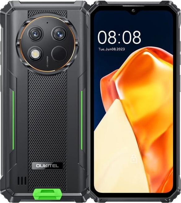 Produktbild Oukitel Smartphone G1 6.52 6GB/256GB 10600 mAh Dual SIM Grün (256 GB, 6.52", Dual SIM, 48 Mpx, 4G)