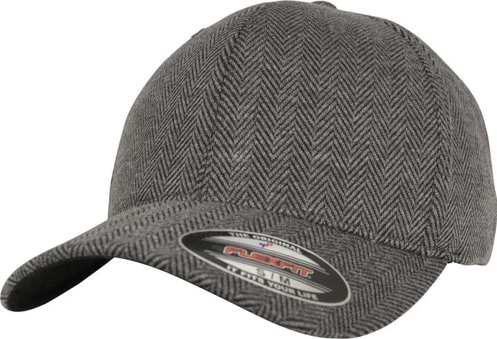 Produktbild Flexfit Fischgrätenmuster Baseballkappe (L)