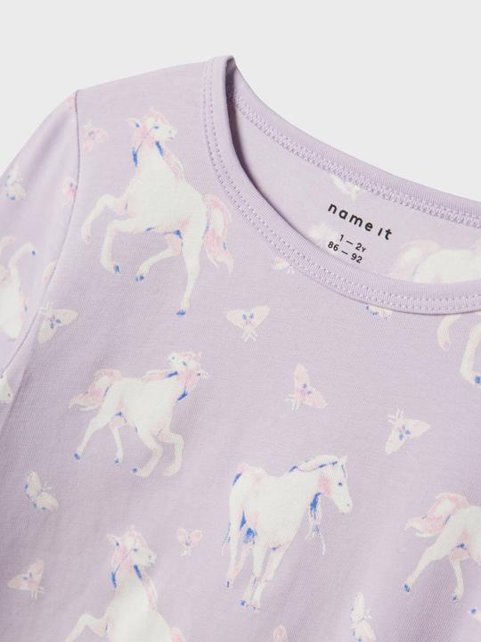 Produktbild Name it Nmfnightset Pastel Lilac Horse Noos (110, 116)